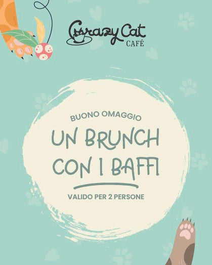 Buono brunch coi baffi per 2 persone