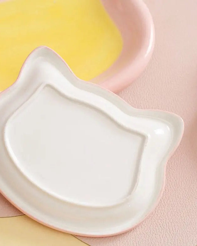 Piattini a Forma di Gatto