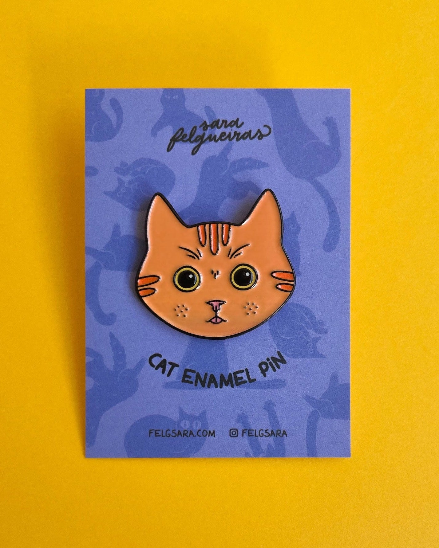Spilla Gatto Colori Vari