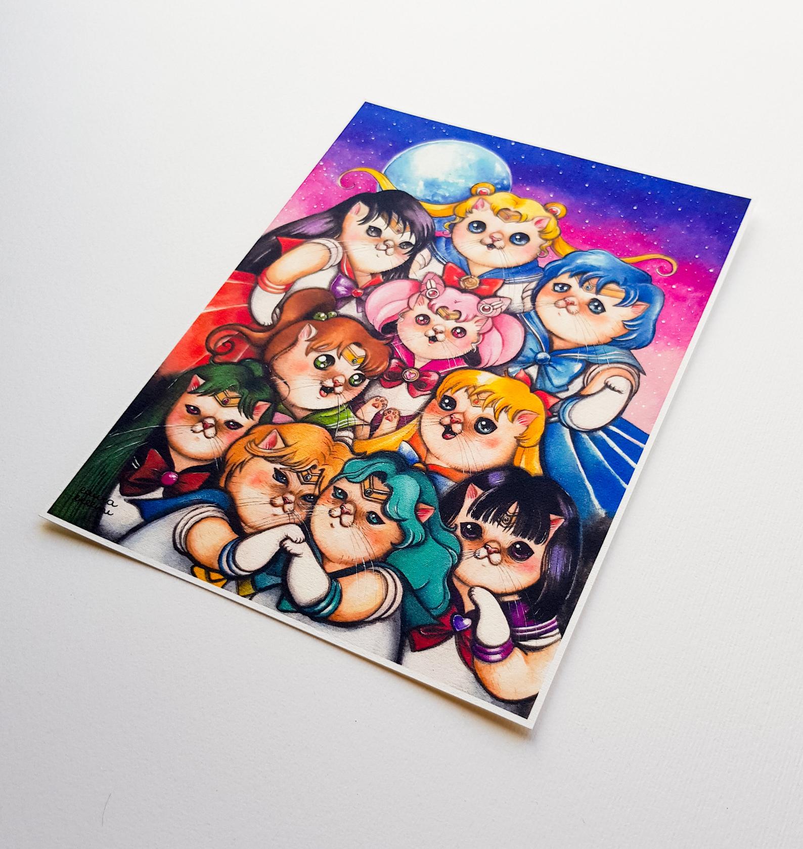 STAMPA SAILOR GUERRIERE